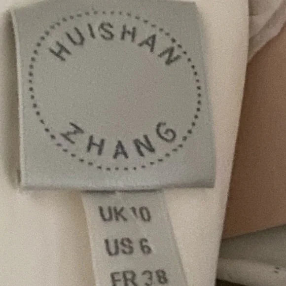 HUISHAN ZHANG Aphrodite Flower Appliqué Sleeveless Column Dress - Picture 6 of 6